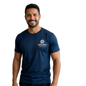 Camisa Gola Redonda Personalizada – Linha Corporativa